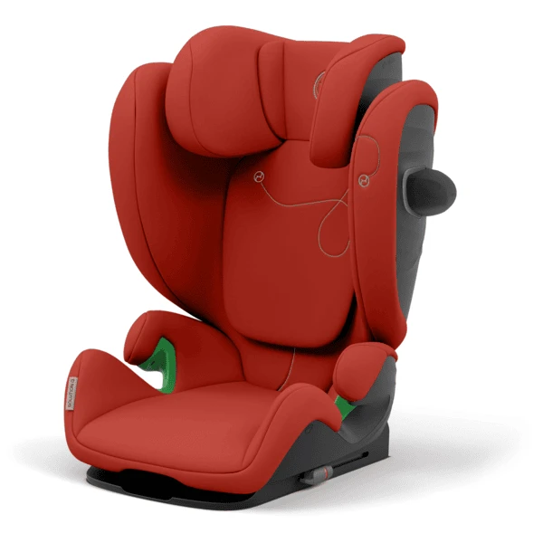 Cybex GOLD Kindersitz Solution G I-fix Hibiscus Red