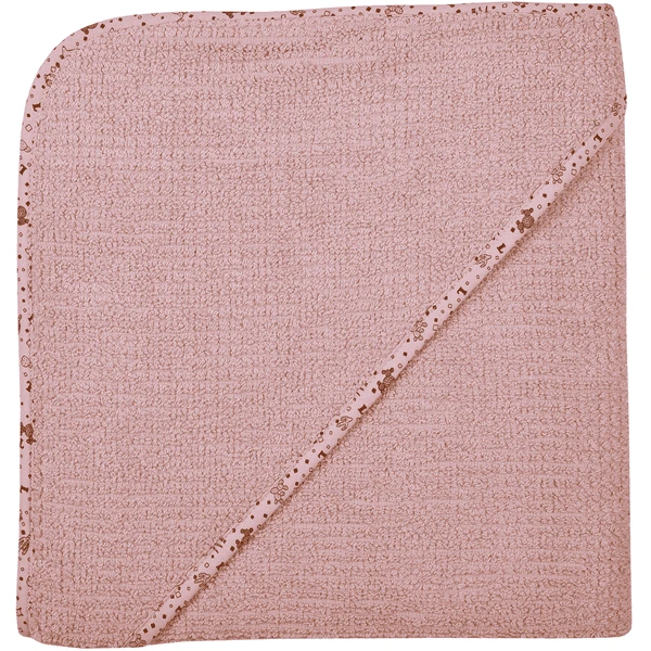 WÖRNER SÜDFROTTIER At Home Kapuzenbadetuch Altrosa 100 X 100 Cm